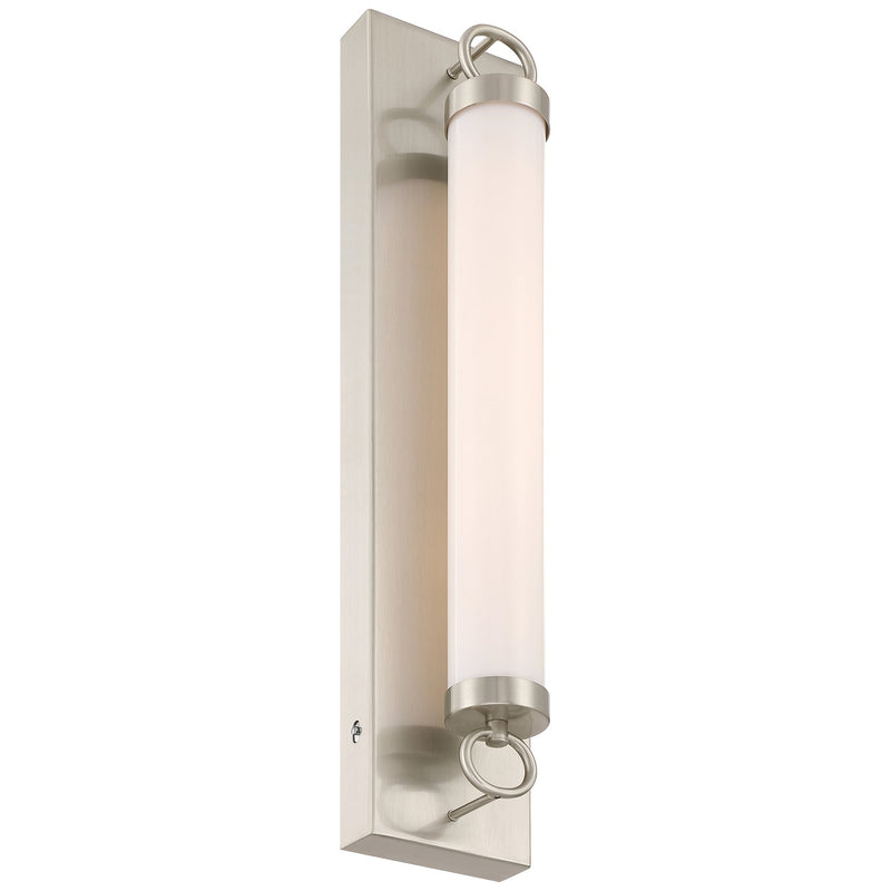 Eliza LED Wall Sconce in Brushed Steel