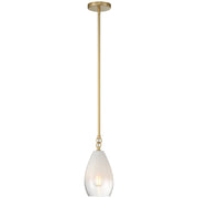 Ombre Pendant in Antique Brass