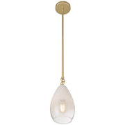 Ombre Pendant in Antique Brass