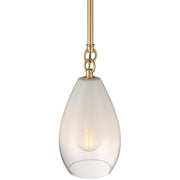 Ombre Pendant in Antique Brass