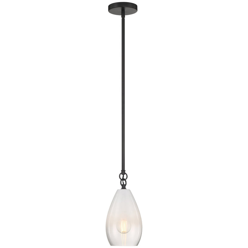 Ombre Pendant in Black