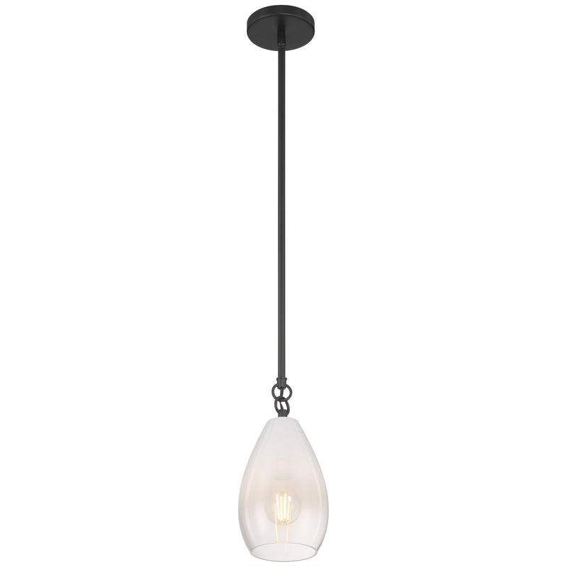 Ombre Pendant in Black