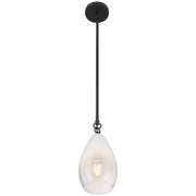 Ombre Pendant in Black