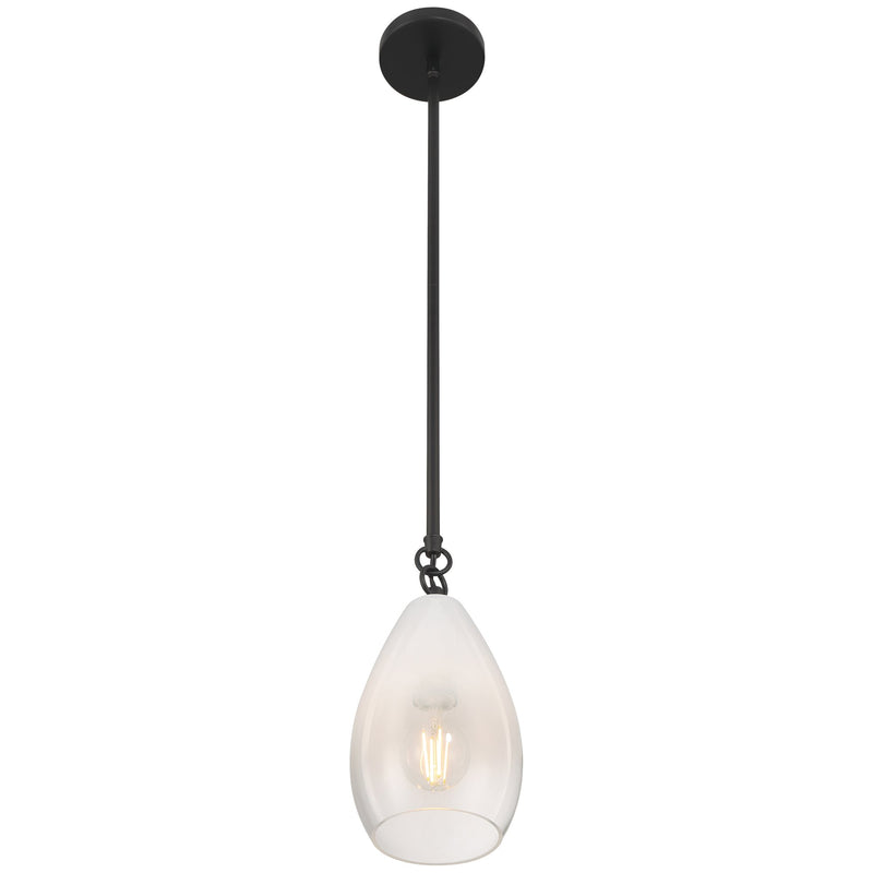 Ombre Pendant in Black