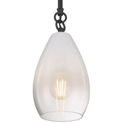 Ombre Pendant in Black