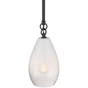 Ombre Pendant in Black