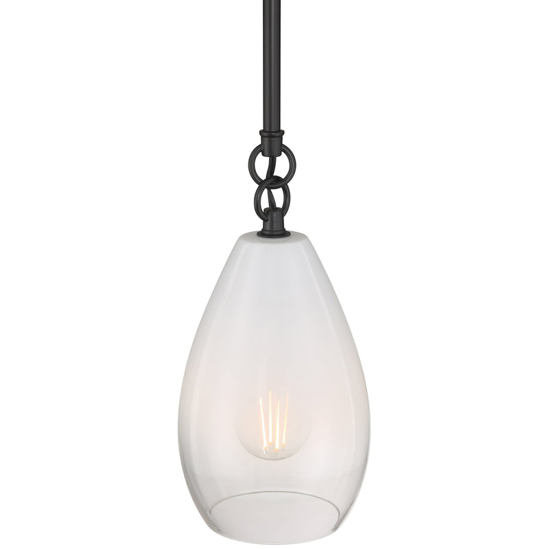 Ombre Pendant in Black