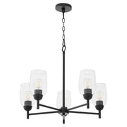 Wallinger 5 Light Chandelier in Matte Black