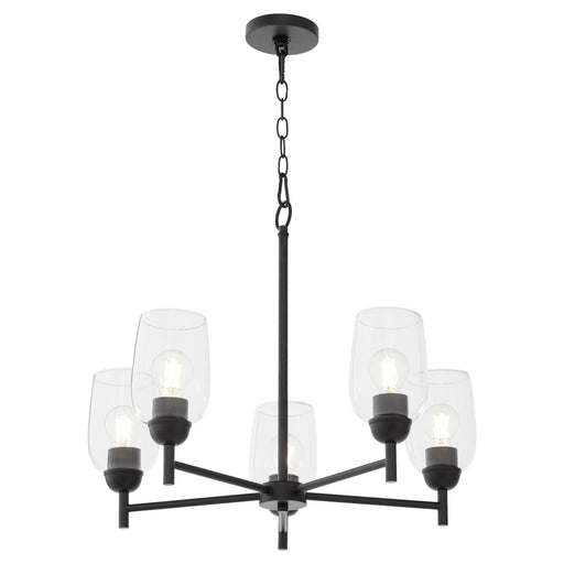Wallinger 5 Light Chandelier in Matte Black