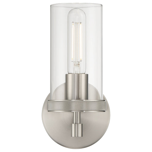 Lily Small Wall Sconce in Brushed Steel