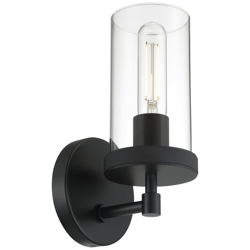 Lily Small Wall Sconce in Matte Black