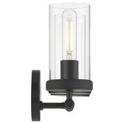 Lily 3-Light Bath Vanity Light in Matte Black