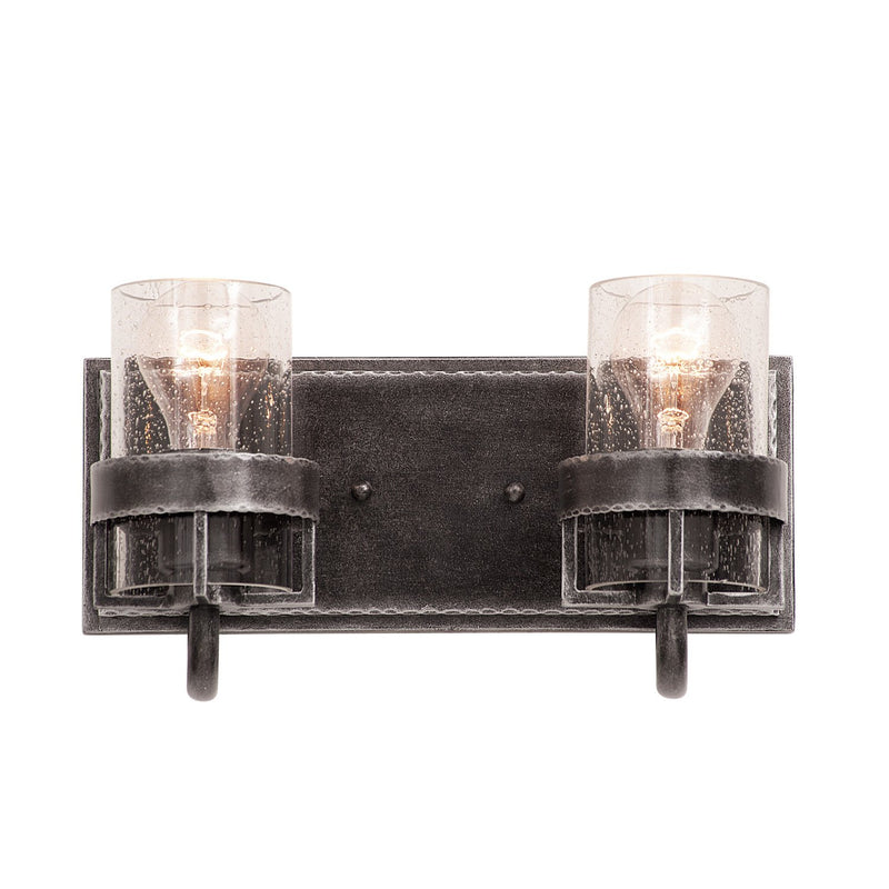Bexley 2-Light Bath Vanity Light in Vintage Iron