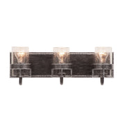 Industrial Bexley 3-Light Bath in Vintage Iron - Lamps Expo