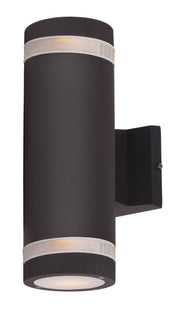 Lightray 12" 2 Light Outdoor Wall Sconce in Architectural Bronze