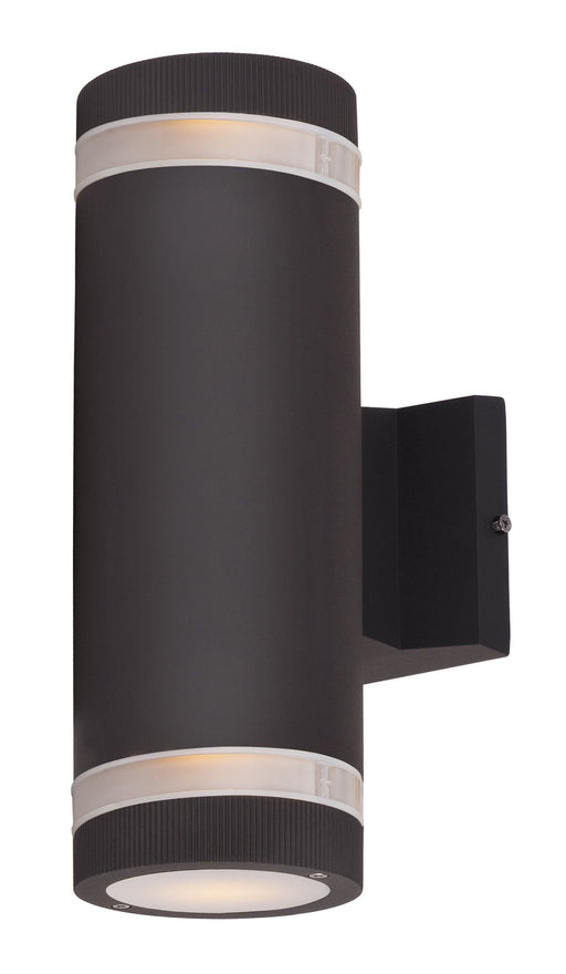 Lightray 12" 2 Light Outdoor Wall Sconce in Architectural Bronze