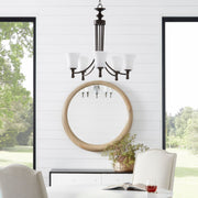 Rossington 5 Light Traditional Chandelier in Oiled Bronze