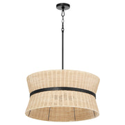 Fairview 4 Light Pendant in Matte Black