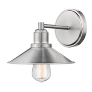 Casa 1 Light 9.5" Vanity in Brushed Nickel