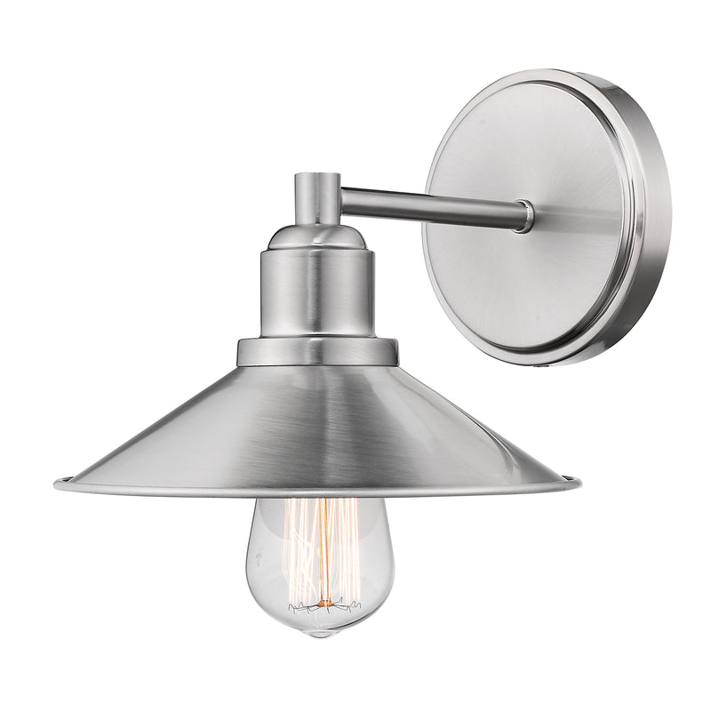 Casa 1 Light 9.5" Vanity in Brushed Nickel
