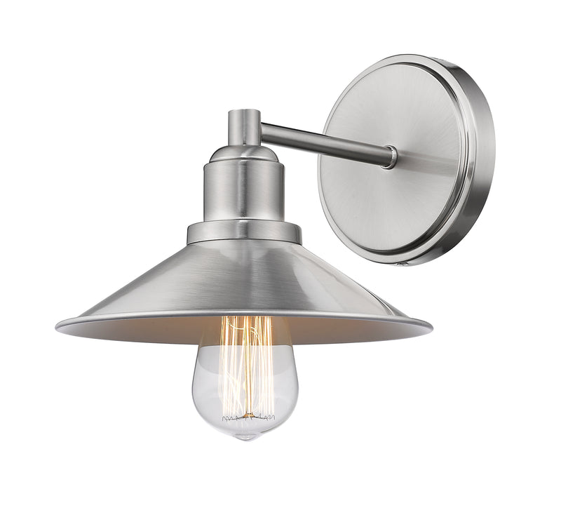 Casa 1 Light 9.5" Vanity in Brushed Nickel