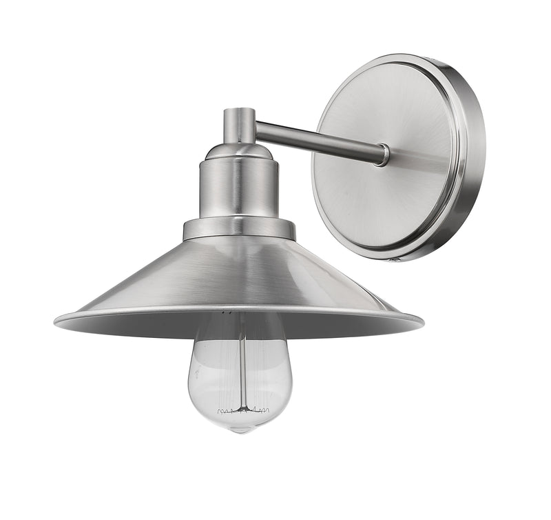 Casa 1 Light 9.5" Vanity in Brushed Nickel