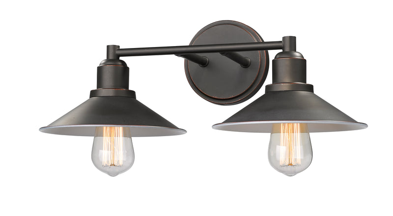 Casa 2 Light 18" Vanity in Olde Bronze