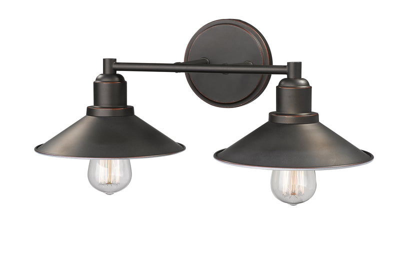 Casa 2 Light 18" Vanity in Olde Bronze
