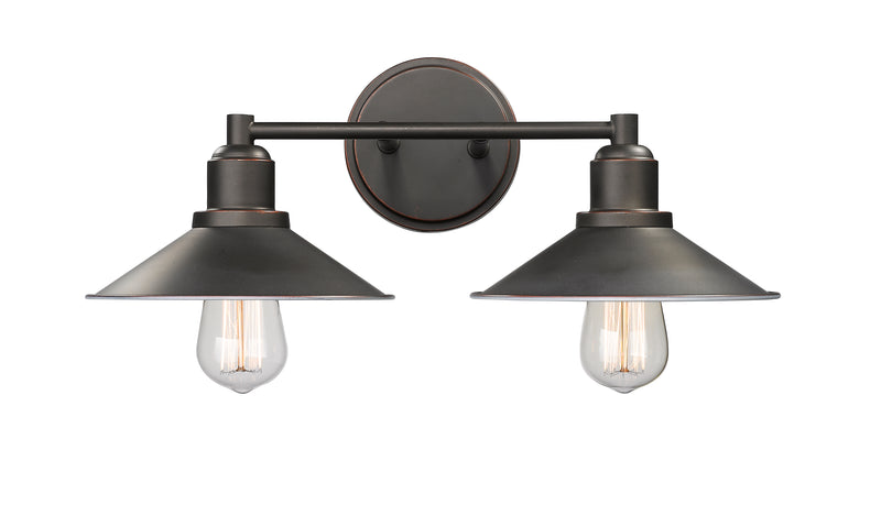 Casa 2 Light 18" Vanity in Olde Bronze