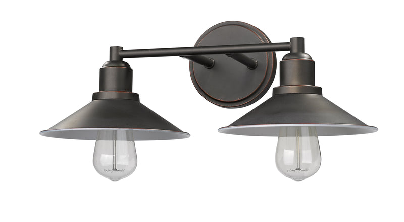 Casa 2 Light 18" Vanity in Olde Bronze