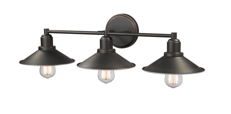 Casa 3 Light 27" Vanity in Olde Bronze