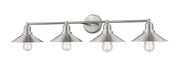 Casa 4 Light 36.5" Vanity in Brushed Nickel