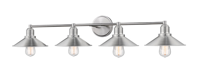 Casa 4 Light 36.5" Vanity in Brushed Nickel