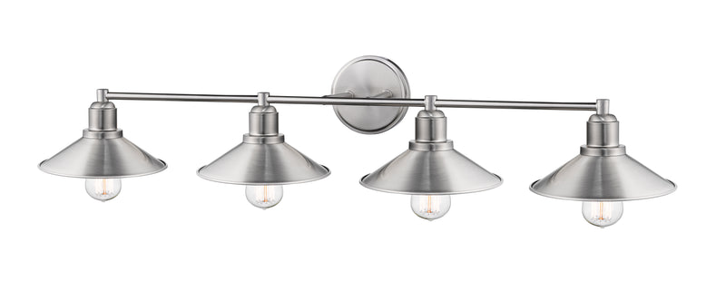 Casa 4 Light 36.5" Vanity in Brushed Nickel