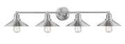 Casa 4 Light 36.5" Vanity in Brushed Nickel
