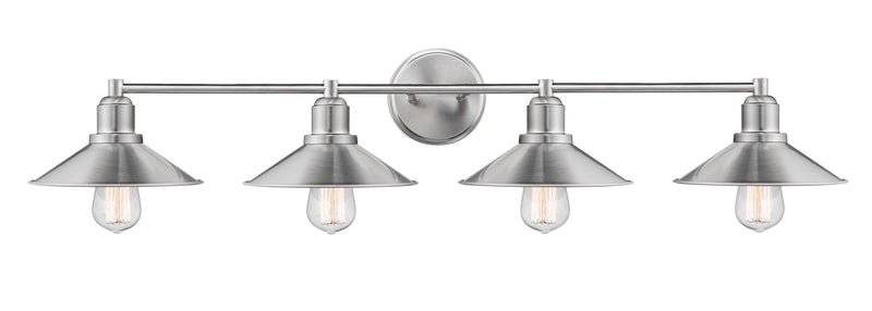 Casa 4 Light 36.5" Vanity in Brushed Nickel