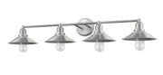 Casa 4 Light 36.5" Vanity in Brushed Nickel