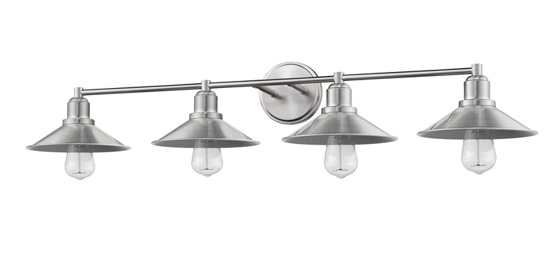 Casa 4 Light 36.5" Vanity in Brushed Nickel