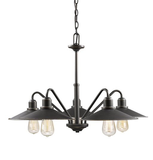 Casa 5 Light 30.25" Chandelier in Olde Bronze