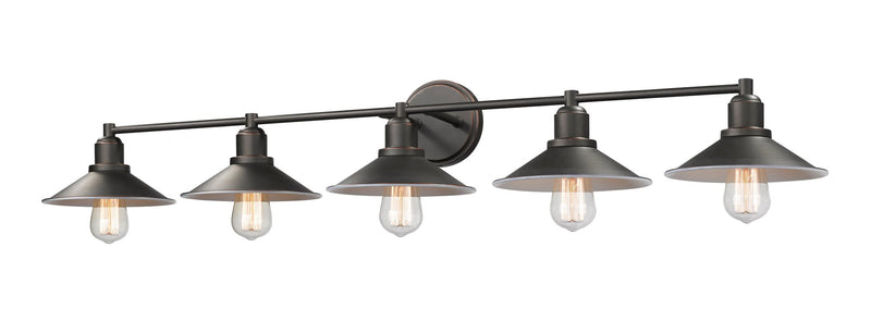 Casa 5 Light 46" Vanity in Olde Bronze