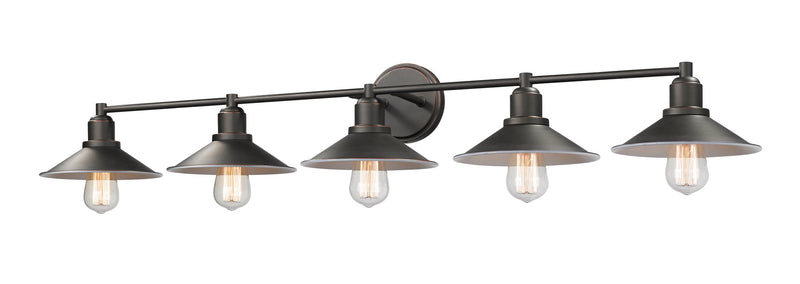 Casa 5 Light 46" Vanity in Olde Bronze