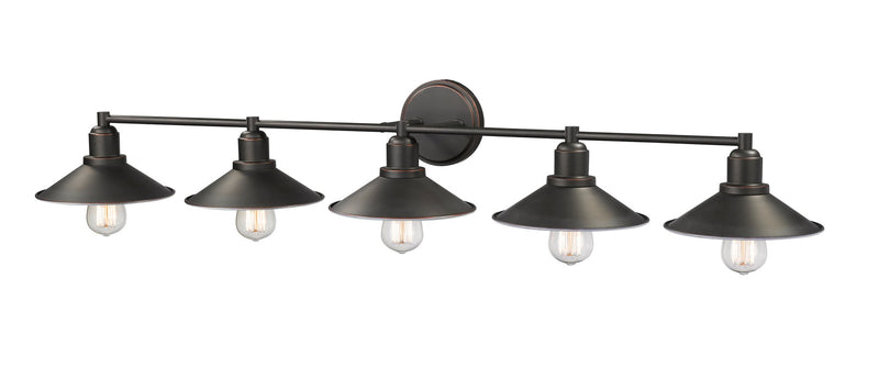 Casa 5 Light 46" Vanity in Olde Bronze