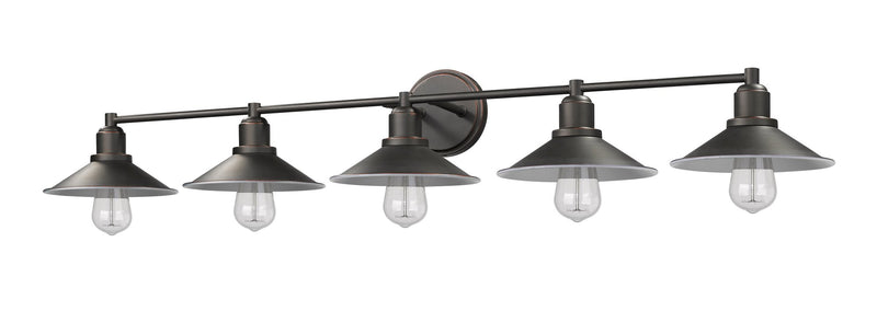 Casa 5 Light 46" Vanity in Olde Bronze