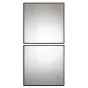 Uttermost's Matty Antiqued Square Mirrors, S/2 - Lamps Expo