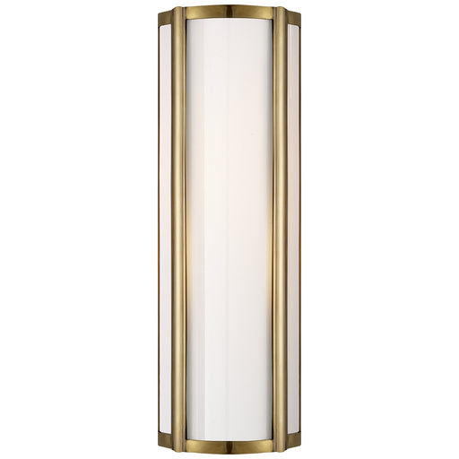 Basil One Light Wall Sconce in Natural Brass