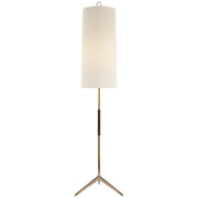 Frankfort Floor Lamp in Hand-Rubbed Antique Brass