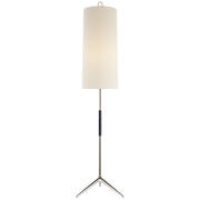 Frankfort One Light Floor Lamp in Polished Nickel