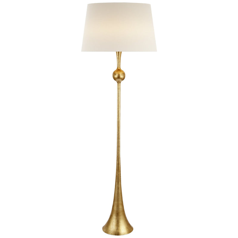 Dover Floor Lamp in Gild