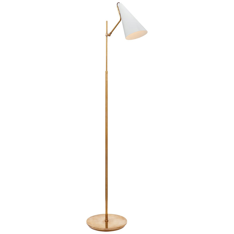 Clemente Floor Lamp in Plaster White