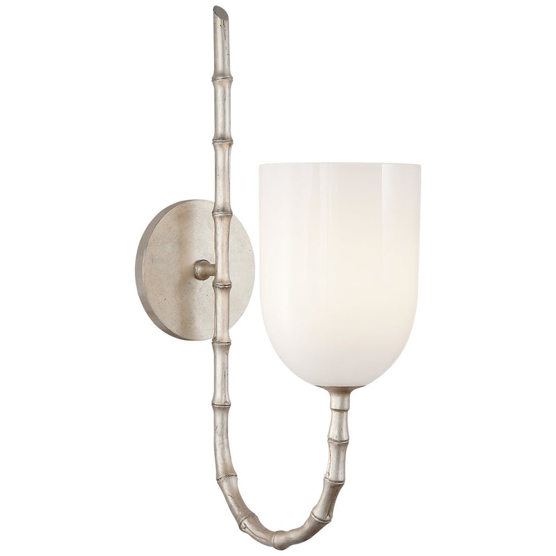 Edgemere Wall Sconce in Burnished Silver Leaf